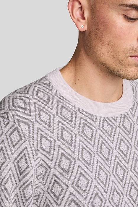 MONOGRAM INTARSIA JUMPER CANVAS 5