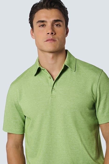 POLO 2 COLOURED PIQUE GREEN 6
