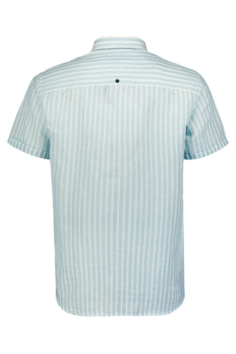 SHIRT SHORT SLEEVE STRIPES WITH LINEN SKY 2