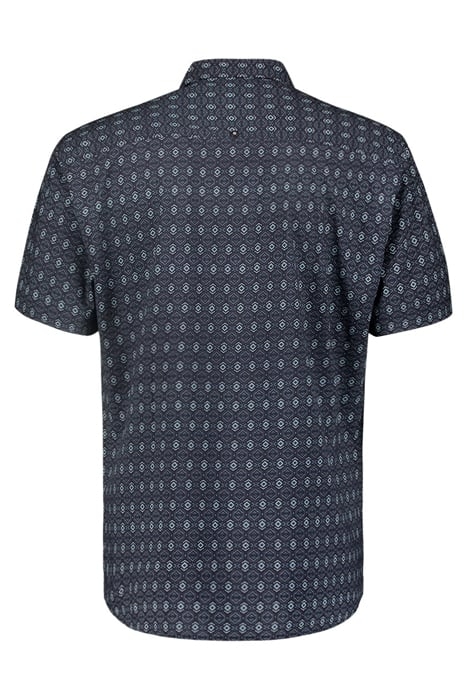 SHIRT SHORT SLEEVE RESORT COLLAR ALLOVER PRINTED NIGHT 5