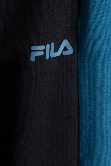 SUNGARIN BLOCKED SWEAT PANTS BLACK-LEGION BLUE 3