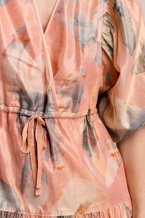 QUINTY: DRESS SHORT LEAVES WITH LUREX MULTICOLOUR 4