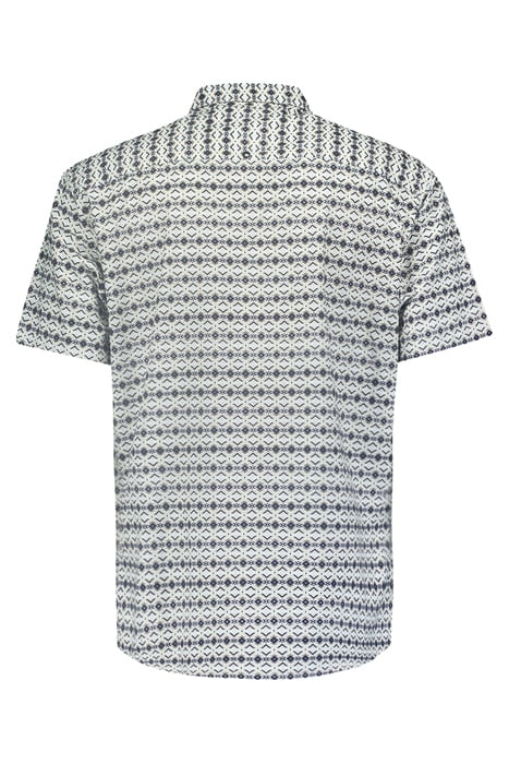 SHIRT SHORT SLEEVE RESORT COLLAR ALLOVER PRINTED SKY 5