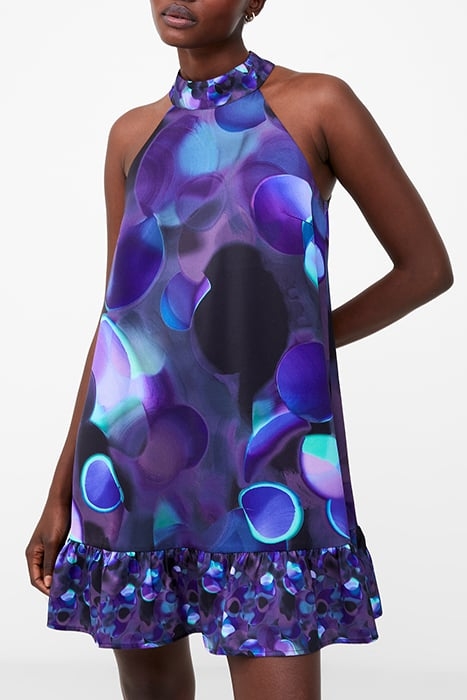 EVA HARLOW SATIN BLUE 1