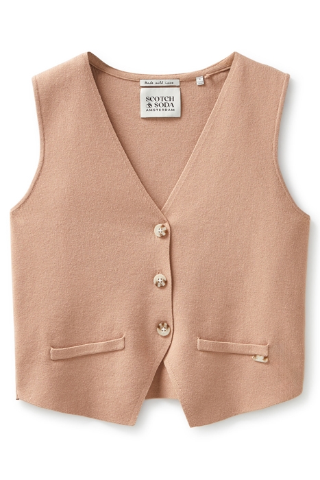 SWEATER VEST SPORT BEIGE 3