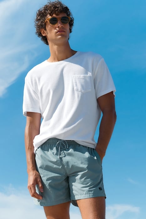 HUDSON-STRIPE | SWIM SHORTS CHALK BLUE 2