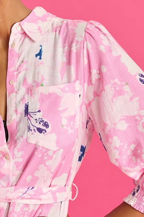 DRESS - BEAU LILIES PINK 6