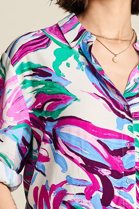 BLOUSE - MILLY FIORE DI ZUCCA MULTI COLOUR 7