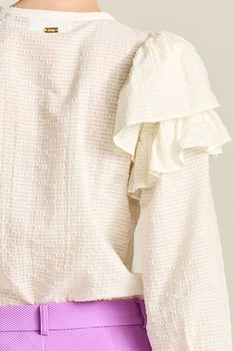 BLOUSE - ISLA BLOOMING ECRU 6