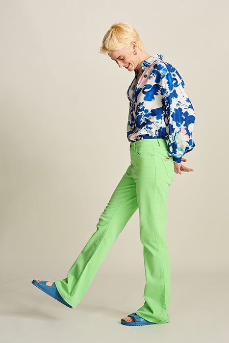 JEANS - KATE FLARE SUMMER GREEN 4