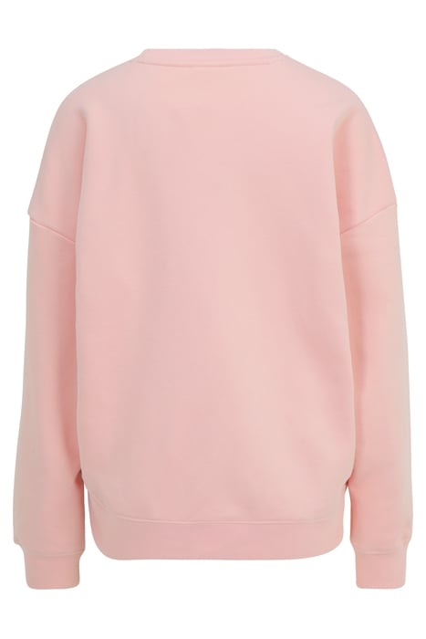 BOROD LOOSE FIT CREW SWEAT PALE MAUVE 5