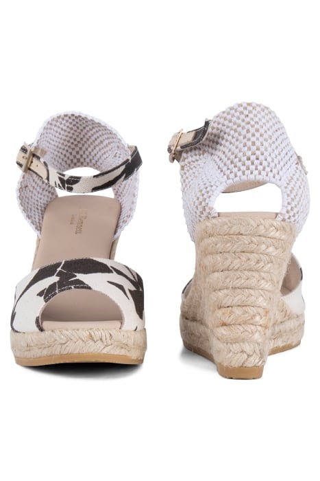 OPHRA ESPADRILLES BLACK/WHITE 2