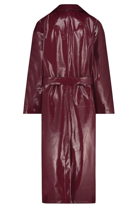 MAAN TRENCH COAT RED 2