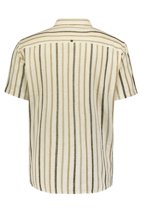 SHIRT SHORT SLEEVE 3 COLOURED STRIPES CEMENT 5