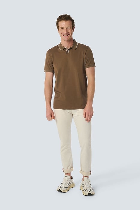 POLO LIQUID FINISHED COTTON BROWN 3