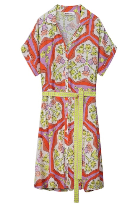 DRESS - MARRAKESH SUMMER ORANGE 3