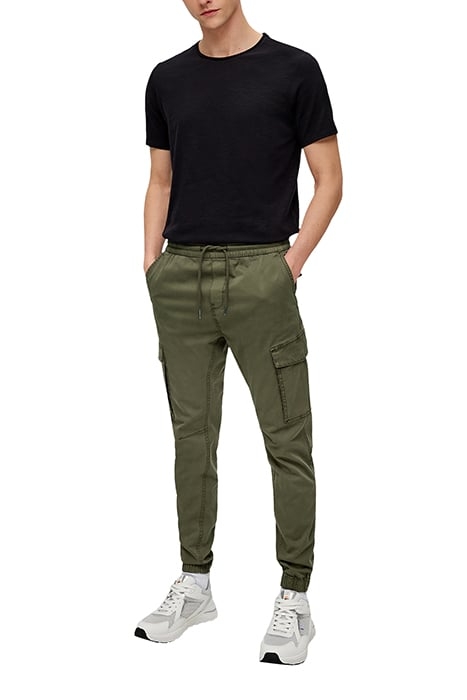 S.OLIVER-QS PANTS GREEN-OLIVE 3