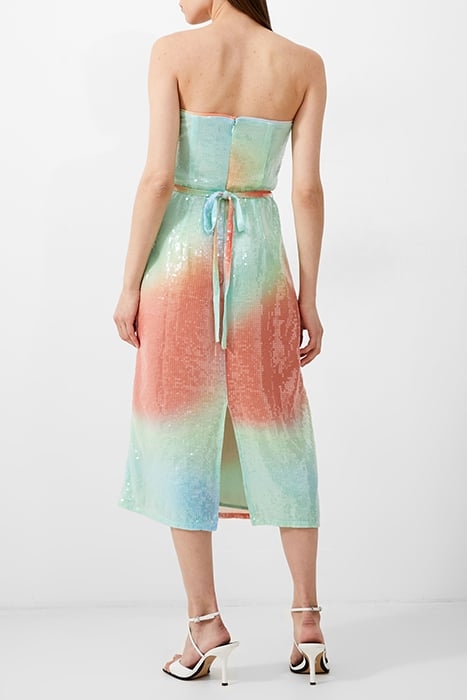 CARWEN ANISHA SEQUINNED DRESS BLUE 2