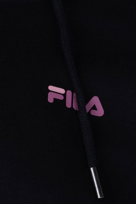 SUZANO HOODED SWEAT JACKET BLACK 3