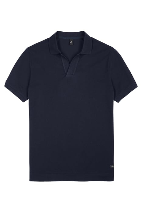 RICE | RETRO POLOSHIRT NAVY BLUE 1