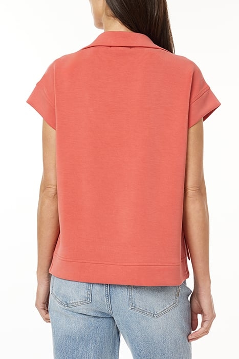 DOLMAN QUARTER ZIP MINERAL RED 2