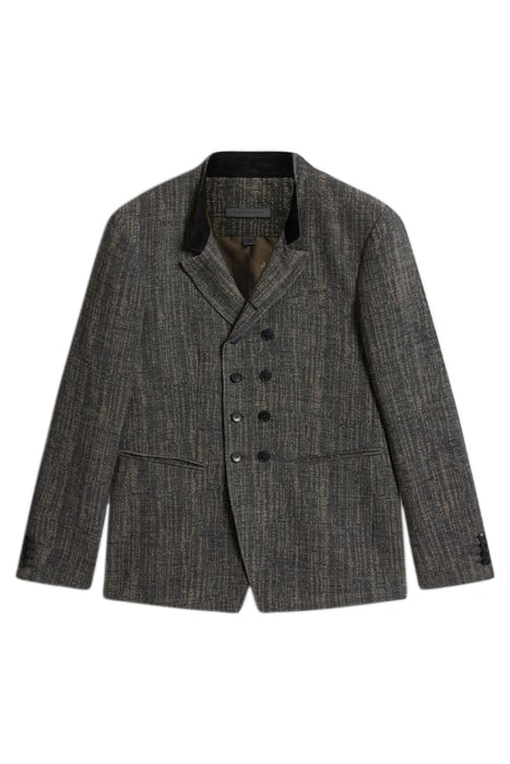 SLIM FIT DBL BREATED MULTI BUTTON JACKET KALAMATA 2