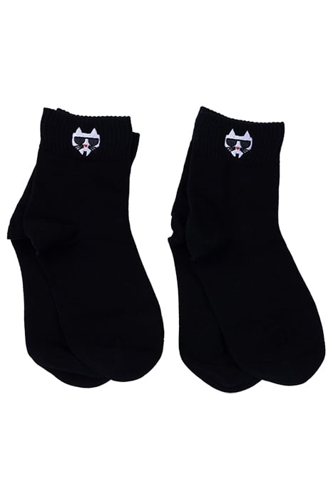 K/KOCKTAIL SOUVENIRS SOCKS 2PK BLACK 1