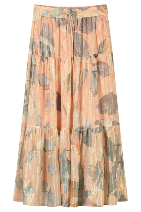 QUINTY: SKIRT LEAVES WITH LUREX MULTICOLOUR 3
