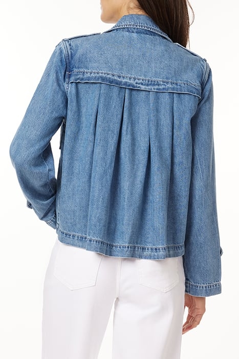CROPPED DENIM TRENCH WEST SIDE 2