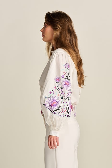 BLOUSE - EMBROIDERY PURPLE 4