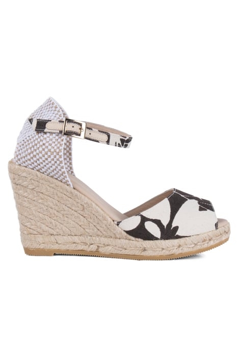 OPHRA ESPADRILLES BLACK/WHITE 1