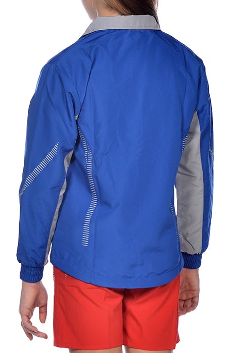 JR TL WARM UP JACKET ROYAL-GREY 4