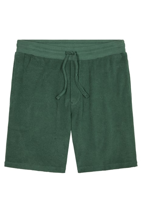 DAY | TOWELLING SHORTS PINE GREEN 2