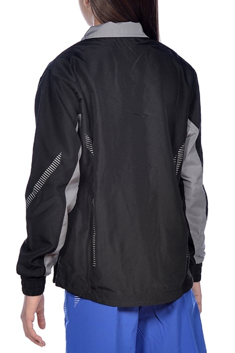 JR TL WARM UP JACKET BLACK-GREY 3