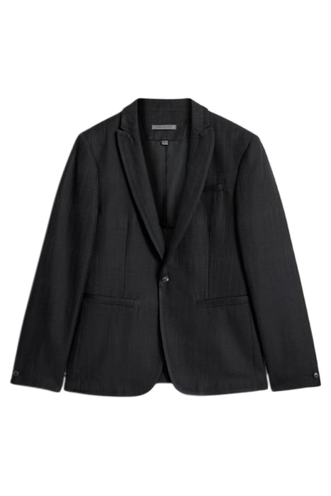 SLIM FIR BTN FRONT CLOSURE JACKET WITH S BLACK 2