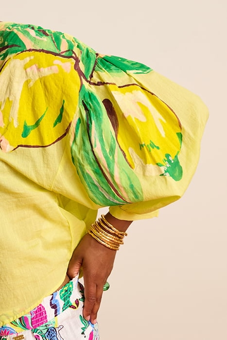 BLOUSE - LEMON YELLOW 6