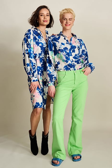 JEANS - KATE FLARE SUMMER GREEN 6