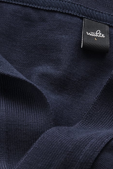 RICE | RETRO POLOSHIRT NAVY BLUE 2