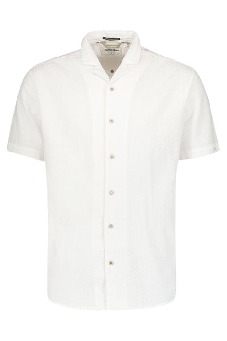 SHIRT SHORT SLEEVE SOLID RELIEF WHITE 1