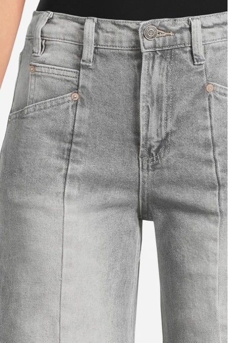 THE DAZE HIGHEST RISE WIDE LEG GRAMERCY 4