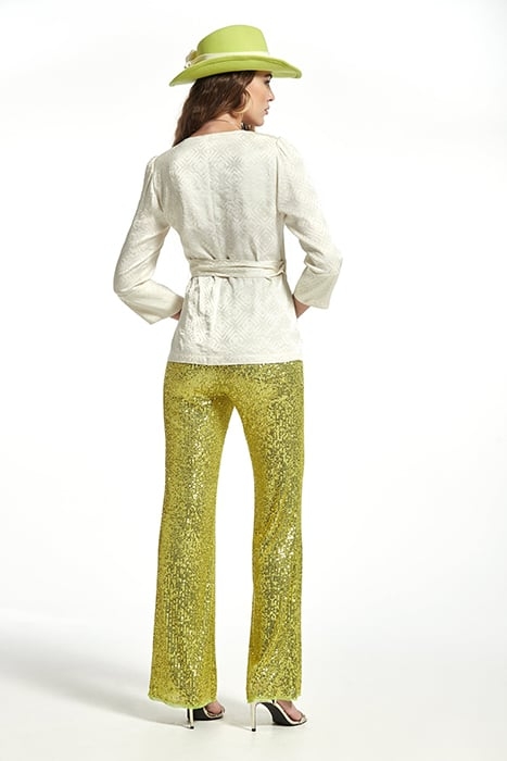 SHINE SEQUINS VOMIL TROUSERS FLUOR 2