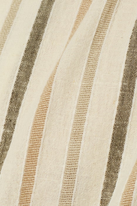 SHIRT SHORT SLEEVE 3 COLOURED STRIPES CEMENT 7