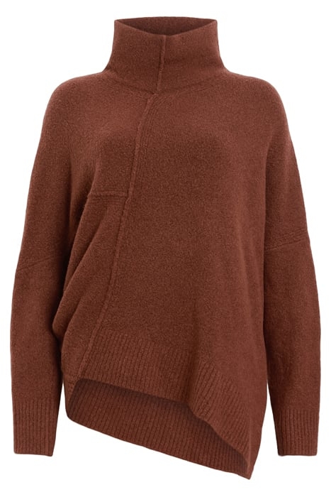 LOCK ROLL NECK COPPER BROWN 4