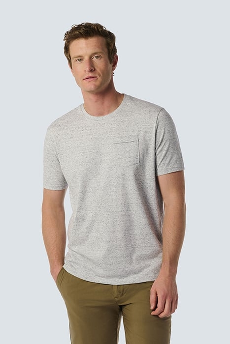 T-SHIRT CREWNECK MULTI COLOURED MELANGE WHITE 1