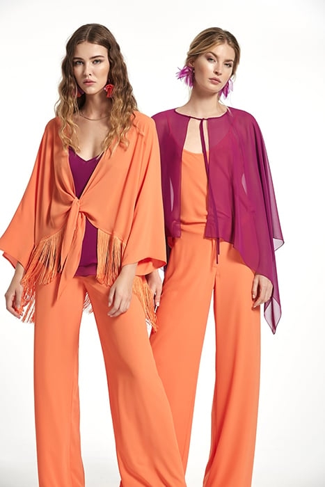 CHIFFON EIROL JACKET ORANGE 3