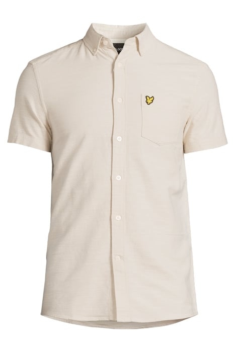 COTTON SLUB SHORT SLEEVE SHIRT COVE 3