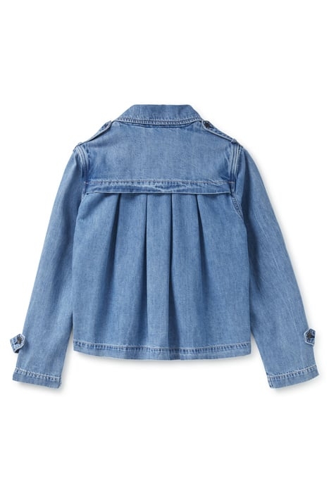 CROPPED DENIM TRENCH WEST SIDE 4
