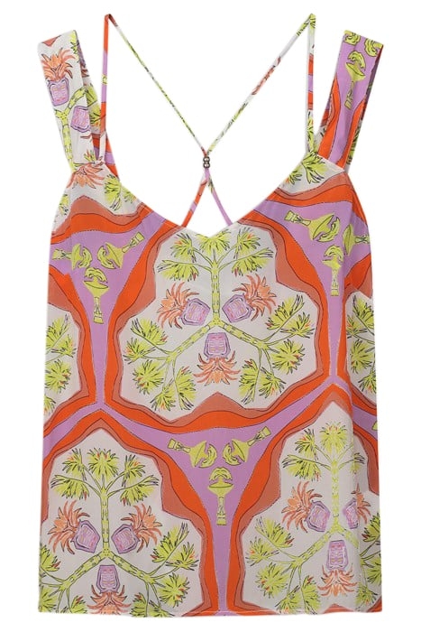TOP - MARRAKESH SUMMER ORANGE 3