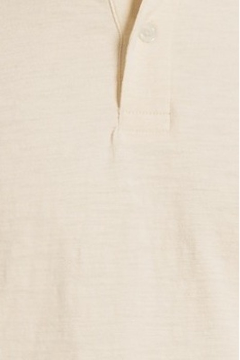 SLUB SS POLO PARCHMENT 5