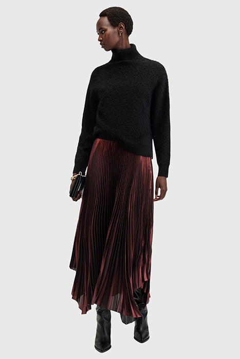 PHIA METALLIC SKIRT METALLIC RED 3